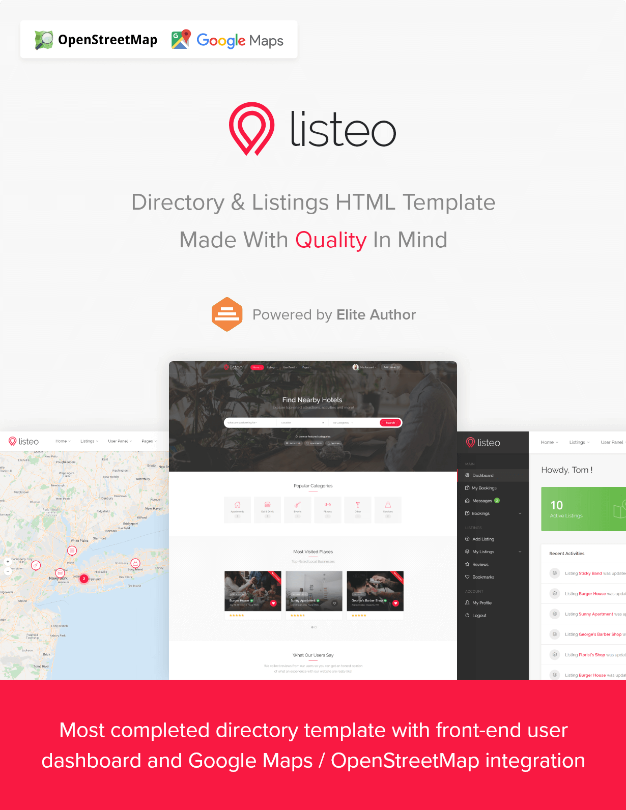 Listeo - Directory & Listings HTML Template - 2