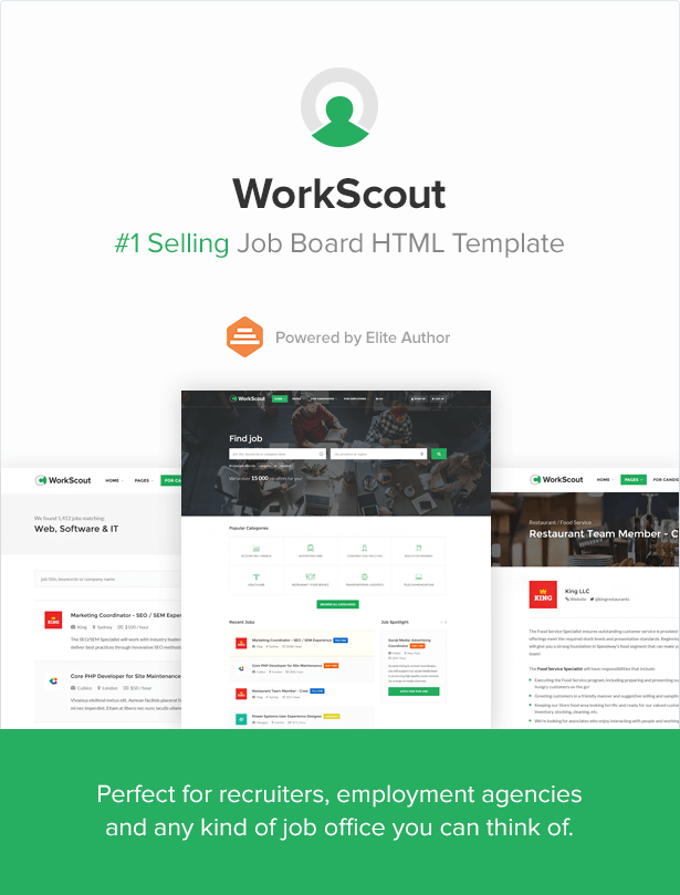 WorkScout - Job Board HTML Template - 3